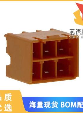 全新3-1376387-4原装(CONN HEADER VERT 6POS 5MM)正品