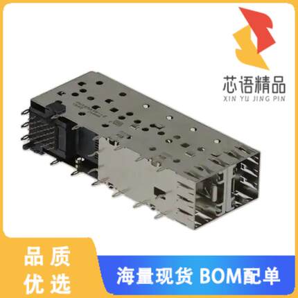 全新1658391-2原装(CONN SFP RCPT W/CAGE 2X1 40P R