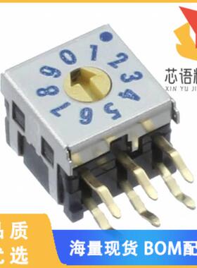 全新DRR7010C原装(SW ROT DIP 10 POS REAL R/A PC)正品