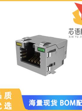 全新RJE3B18814A1原装(8P8C, RA, CAT6, SMT, SHIELD