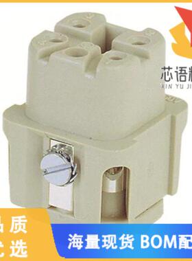 全新09200042711原装(INSERT FEMALE 4POS+1GND SCRE