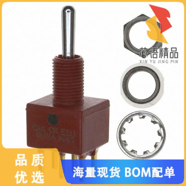 全新E211SYCBE原装(SWITCH TOGGLE SP3T 0.4VA 20V)正品