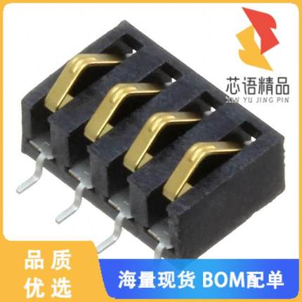 全新SIB-104-02-F-S-LC原装(CONN SPRING MOD 4POS S