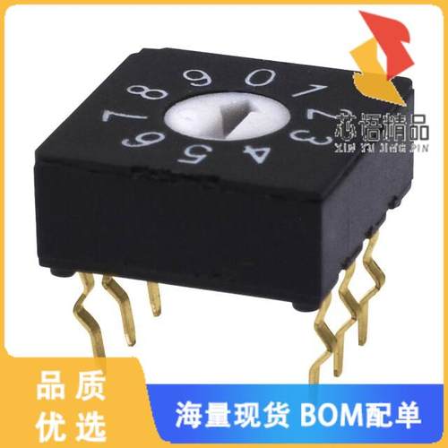 全新RDS-16S-1045-D原装(ROTARY DIP SWITCH, 10 X 1