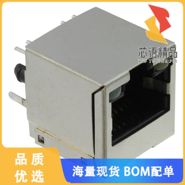 全新1734577-4原装(CONN MOD JACK 8P8C VERT SHIELD