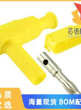 全新CT3203-4原装(CONN BANANA PLUG SLDRLESS YELLO