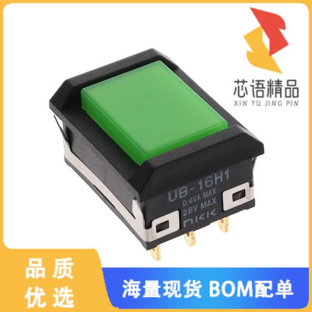全新UB16NBKG015F-FF原装(SWITCH PUSH SPDT 0.4VA 2