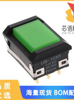 全新UB16NBKG015F-FF原装(SWITCH PUSH SPDT 0.4VA 2