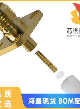 全新132107原装(CONN SMA JACK STR 50 OHM SOLDER)正品