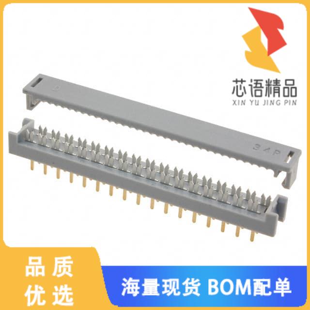 全新09181349622原装(CONN DIP HDR IDC 34POS VERT)正品