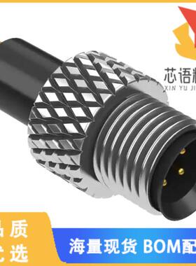 全新50-00602原装(CONN PLUG MALE 4P GOLD SLDR CUP)正品