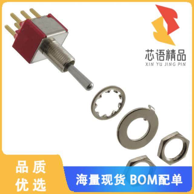 全新100DP3T1B1M2REH原装(SWITCH TOGGLE DPDT 0.4VA