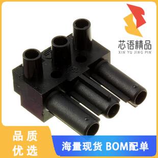 3POS PLUG SCREW BLK 全新160063原装 正品 CONN