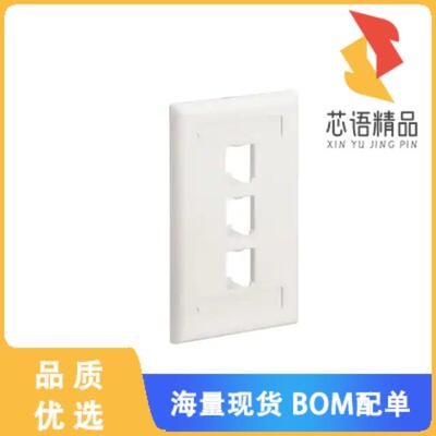 全新CFPL3EIY原装(FACEPLATE, 3 PORT, SINGLE GANG,)正品