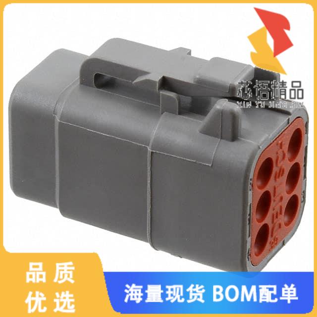 全新DTM06-6S原装(CONN PLUG HSG 6POS)正品