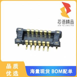 12POS HDR SMD GOLD 全新AXE812124原装 正品 CONN