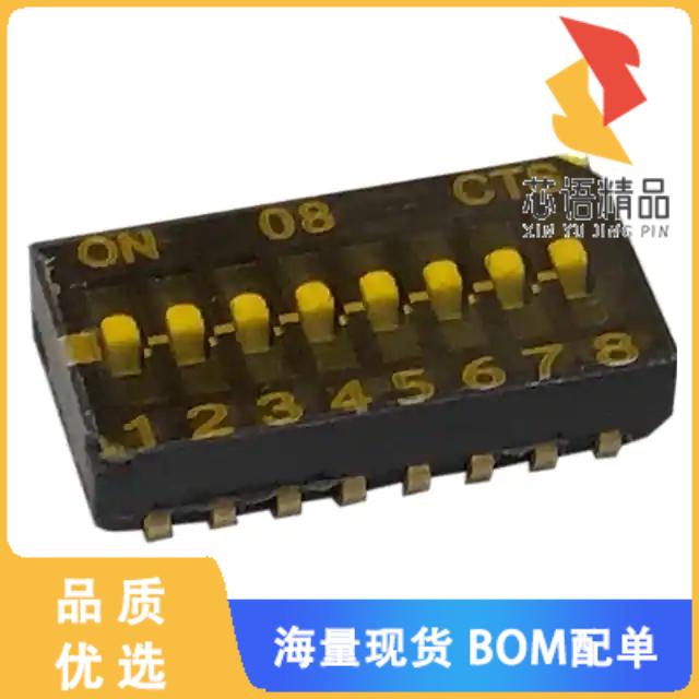 全新218-8LPSTJ原装(SWITCH SLIDE DIP SPST 25MA 24