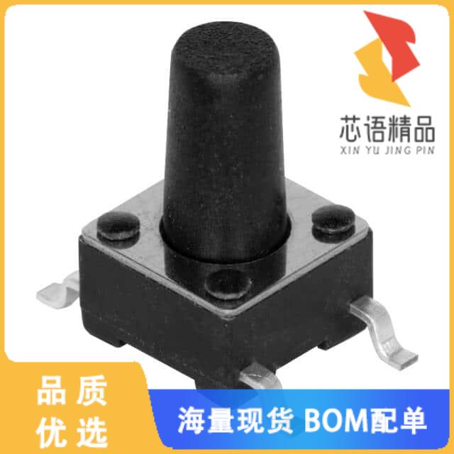 全新TS04-66-75-BK-100-SMT原装(6 X 6 MM, 7.5 MM A