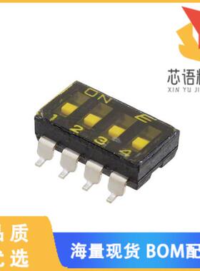 全新KAE04TGGT原装(SWITCH SLIDE DIP SPST 25MA 24V)正品
