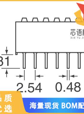 全新208-12原装(SWITCH SLIDE DIP SPST 50MA 24V)正品