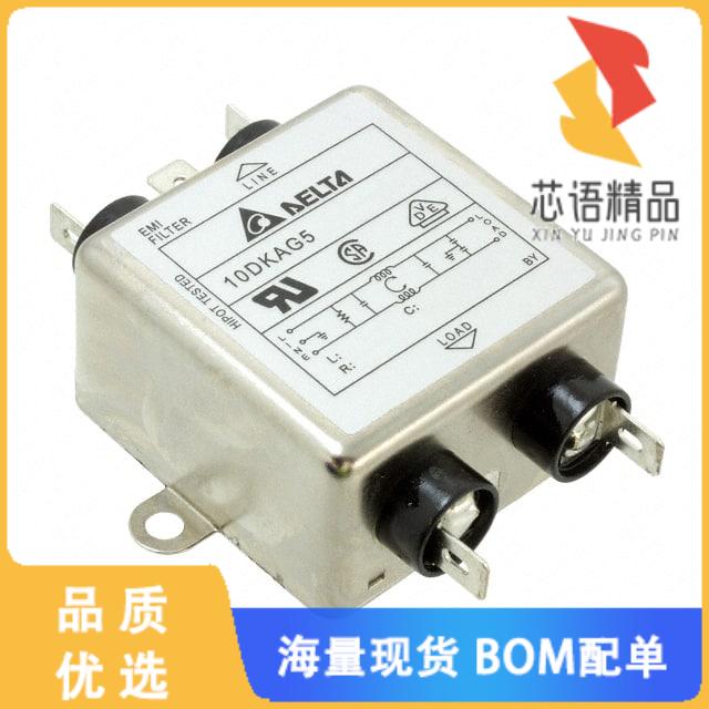 全新10DKAG5原装(LINE FILTER 115/250VAC 10A CHASS)正品