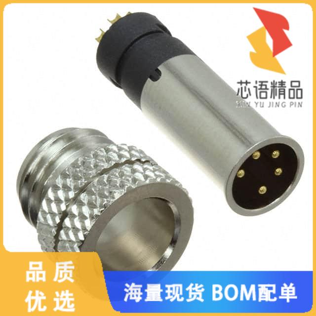 全新854A005-103RLS4原装(CONN RCPT MALE 5P GOLD S