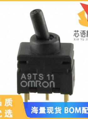 全新A9TS11-0011原装(SWITCH TOGGLE SPDT 100MA 28V)正品