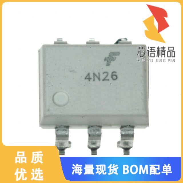 全新4N26SR2M原装(OPTOISO 4.17KV TRANS W/BASE 6SM