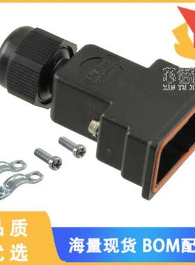 全新1727040105原装(CONN BACKSHELL 9POS 180DEG BL