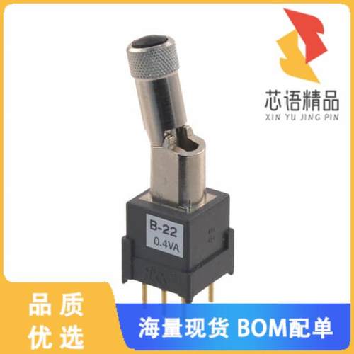 全新B22LP原装(SWITCH TOGGLE DPDT 0.4VA 28V)正品