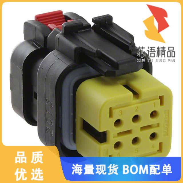 全新776433-3原装(CONN PLUG ASSY 6POS 14-18AWG YE