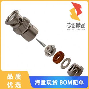 CONN 正品 SOLDER OHM STR PLUG BNC 202原装 全新31