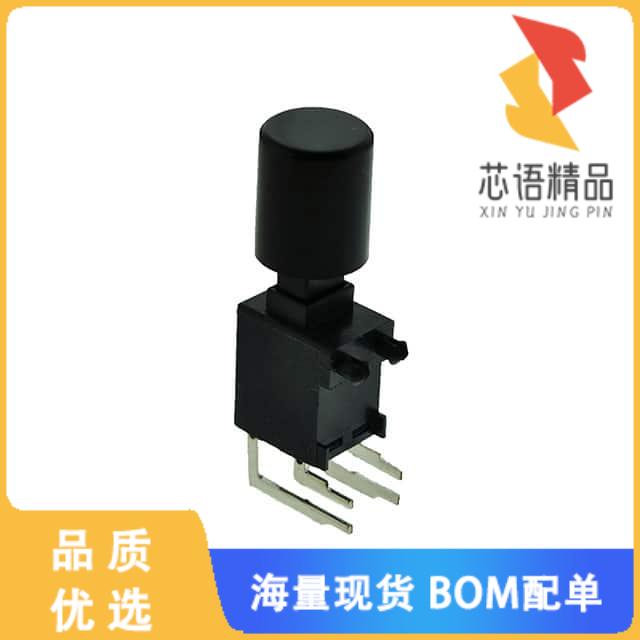 全新PB400OAQR1BLK原装(RIGHT ANGLE PUSHBUTTON SWI