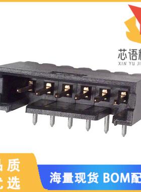 全新280379-2原装(CONN HEADER R/A 6POS 2.54MM)正品