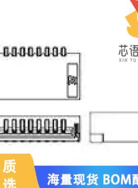 全新2-84981-1原装(CONN FFC FPC TOP 21POS 1MM R/A)正品