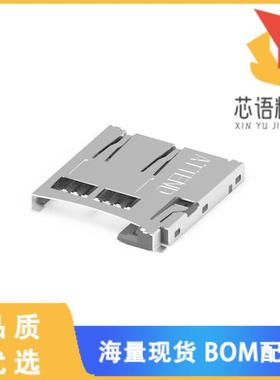 全新112A-TAAR-R03原装(CONN  SD CARD PUSH-PUSH R/