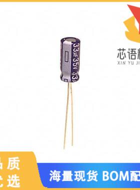 全新ECA-1VM330原装(CAP ALUM 33UF 20% 35V RADIAL)正品