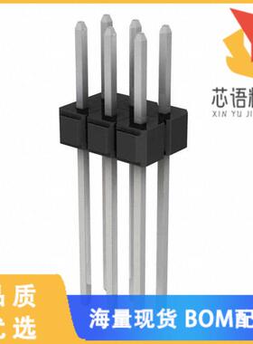 全新929836-04-03原装(CONN HEADER VERT 6POS 2.54M