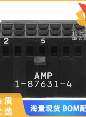 全新1-87631-4原装(CONN HOUSING 18POS .100 POL DU