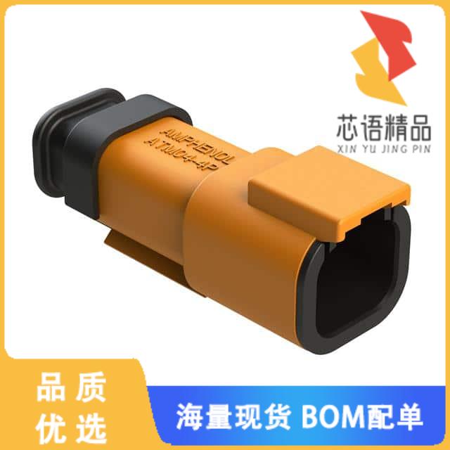 全新ATM04-4P-SR01OR原装(4 POSITION, RECEPTACLE,