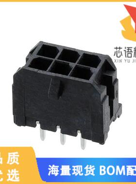 全新0430450627原装(CONN HEADER VERT 6POS 3MM)正品