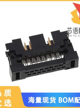 全新1-111446-6原装(CONN PLUG 16P IDC 26-28AWG GO