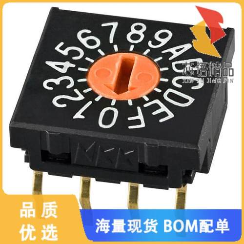 全新FR01FR16P-S原装(SWITCH ROTARY DIP HEX 100MA