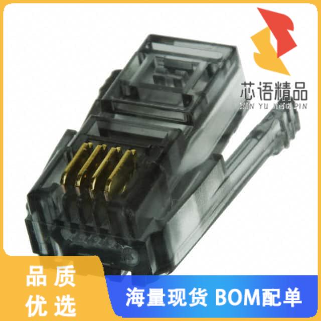 全新1-520532-1原装(CONN PLUG 4POS SDL RND 36 SER