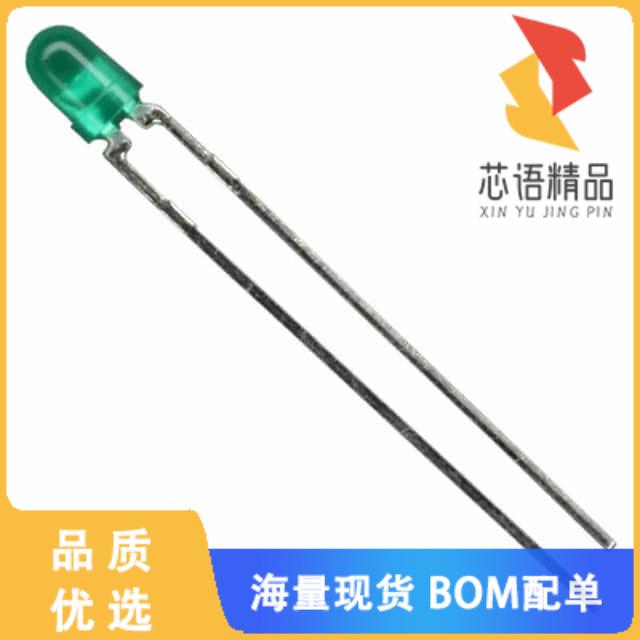 全新HLMP-1503-D0000原装(LED GREEN DIFFUSED T-1 T