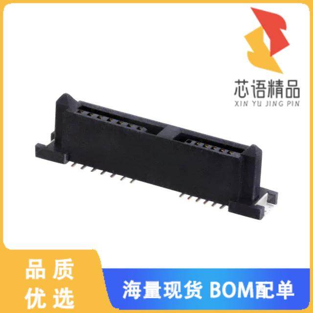 全新1735539-2原装(CONN SATA RCPT 13POS SLD SMD)正品