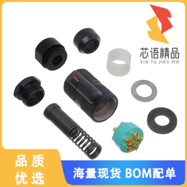 全新AP-146/4-5原装(CONN PLUG FMALE 6P GOLD SLDR