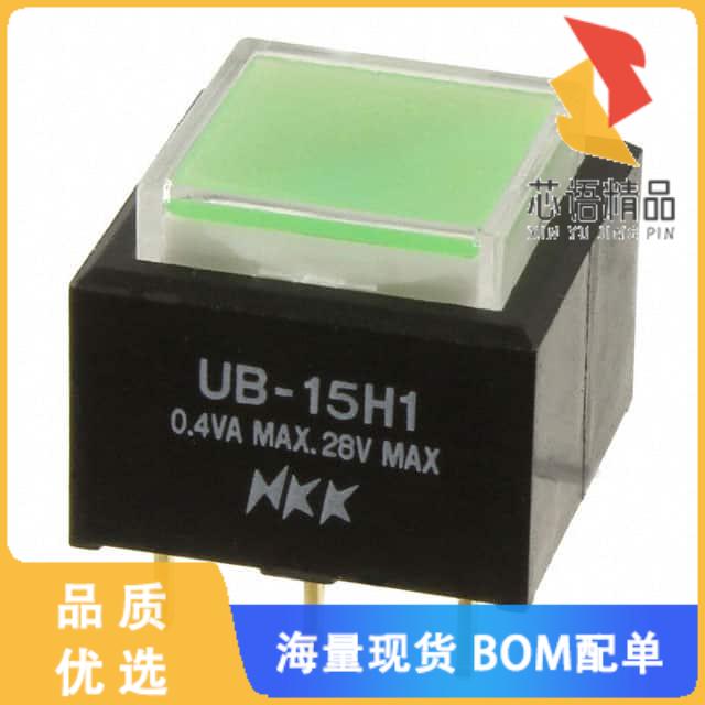 全新UB15SKG035F-JF原装(SWITCH PUSH SPDT 0.4VA 28
