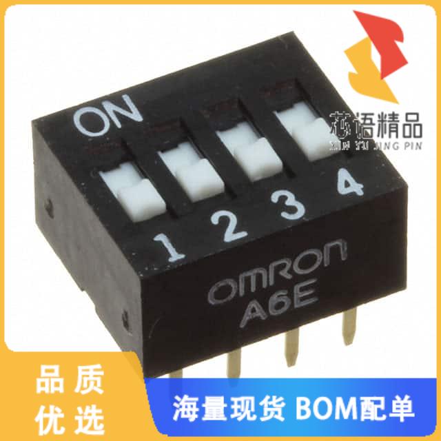 全新A6E-4101-N原装(SWITCH SLIDE DIP SPST 25MA 24