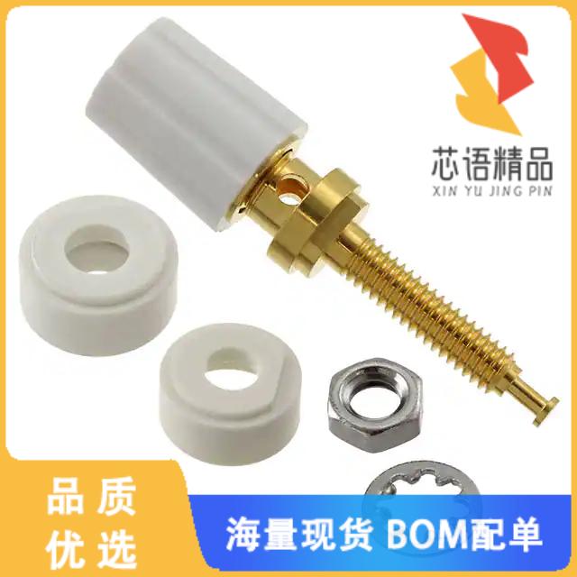 全新3750-9原装(CONN BIND POST KNURLED WHITE)正品